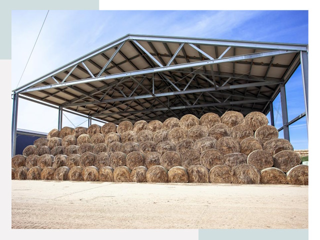 Строительство сенохранилищ в Георгиевск от 618 руб.