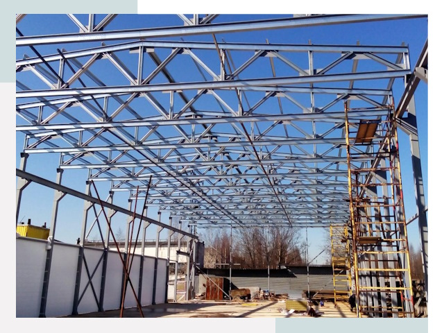 Строительство цехов в Георгиевск от 618 руб. под ключ