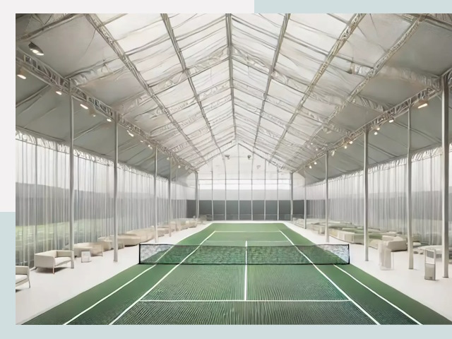 Строительство теннисных кортов в Георгиевске