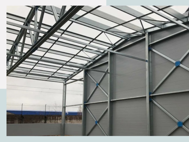Каркасные ангары от СтальСтрой-Грг по цене от 618 руб.