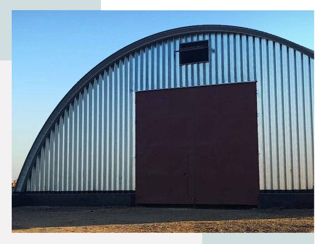 Бескаркасные ангары в Георгиевске