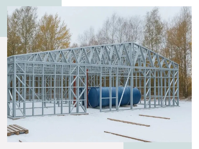 Металлические ангары в Георгиевске