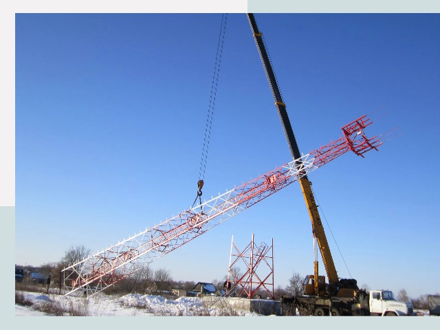 Строительство башен связи в Георгиевске от 618 руб.