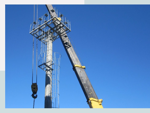 Монтаж осветительных мачт в Георгиевск от 618 руб.