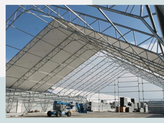 Каркасно-тентовые сооружения от СтальСтрой-Грг по цене 618 руб.