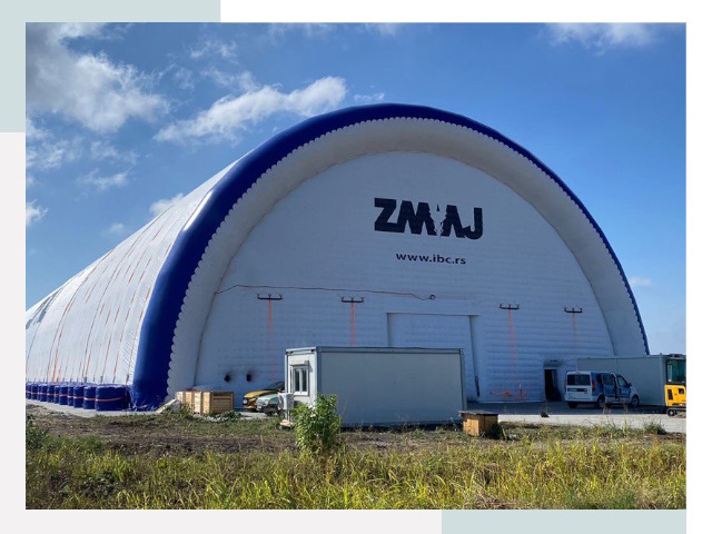 Брендирование ангаров в Георгиевске