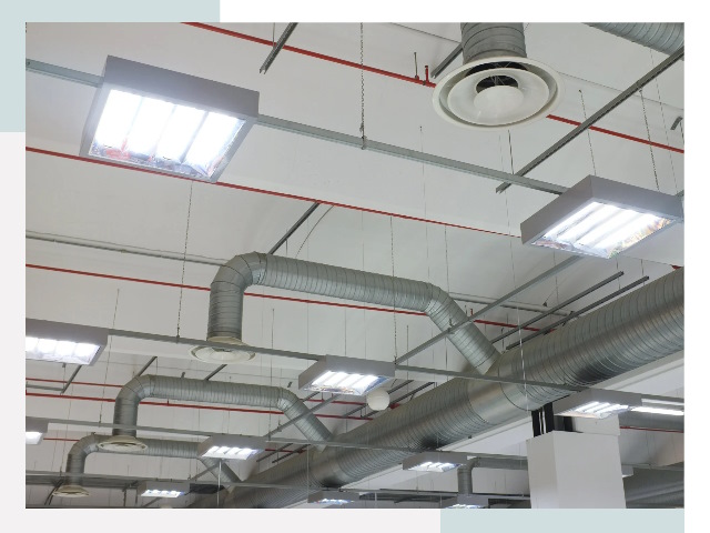 Вентиляция ангаров в Георгиевске