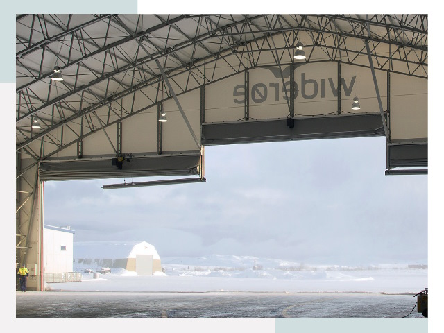 Ворота для ангаров в Георгиевске