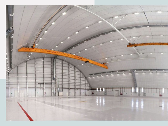 Оснащение ангаров в Георгиевск от СтальСтрой-Грг - цена от 618 руб.