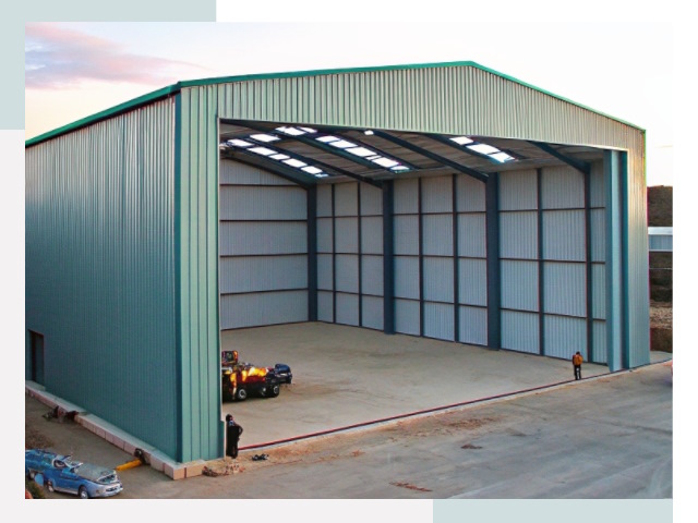 Строительство ангаров в Георгиевске