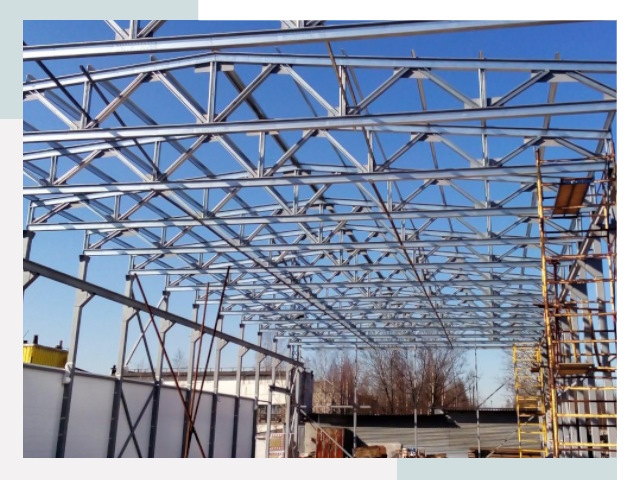 Металлокаркасы для складов в Георгиевске