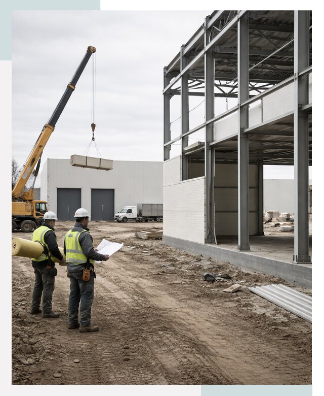 Строительство холодильных складов в Георгиевске от 46382 р. - СтальСтрой-Грг