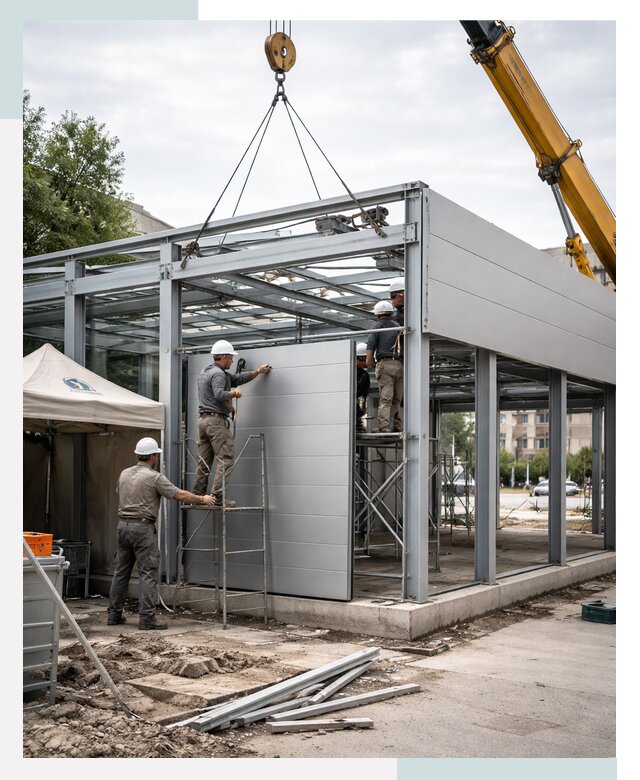 СтальСтрой-Грг: торговый павильон под ключ в Георгиевске от 36075 р.