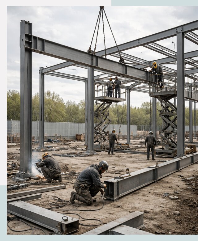 Строительство выставочных павильонов из металлоконструкций в Георгиевске